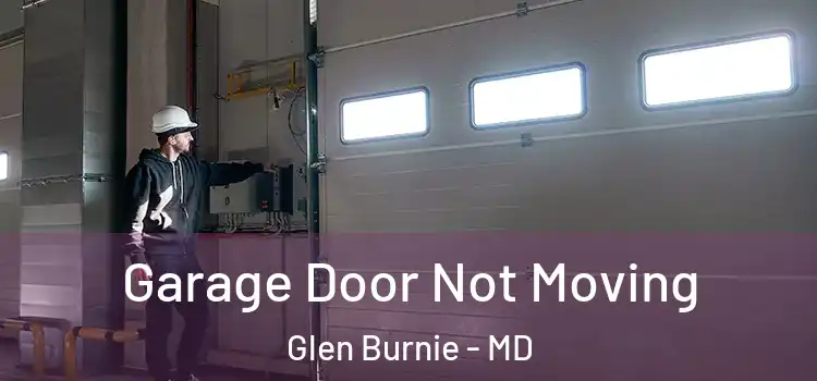  Garage Door Not Moving Glen Burnie - MD
